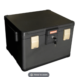 Honeywell 1.06-Cu.-Ft. Fire and Water Document and File Chest with Key Lock