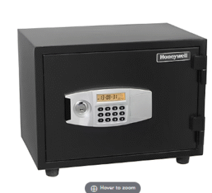 Honeywell 0.61-Cu.-Ft. Fire and Security Safe with Digital/Key Lock
