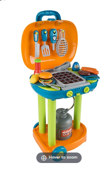 Toy Time BBQ Grill Playset
