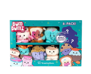 Russ Berrie BumBumz 4.5" BreakfastBumz Plush 8-Pk. with Two Mystery Characters