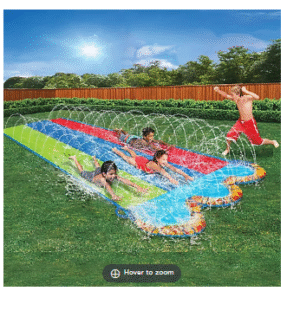 Banzai Kids 16' Triple Racer Water Slide