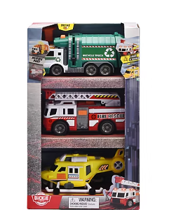 Dickies Set of 3 Small Action Team Toys