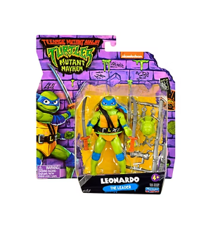 Playmates Teenage Mutant Ninja Turtles Mutant Mayhem Movie 4.5" Basic Figure