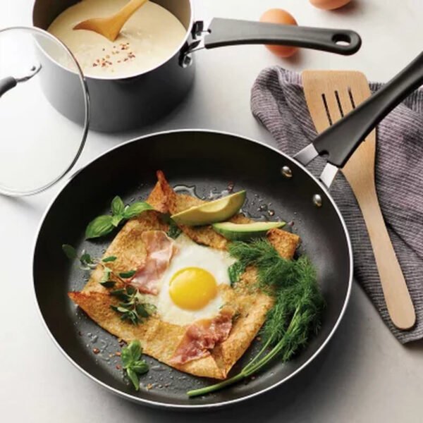 Tramontina 11-Piece Nonstick Porcelain Enamel Cookware Set (Assorted Colors)