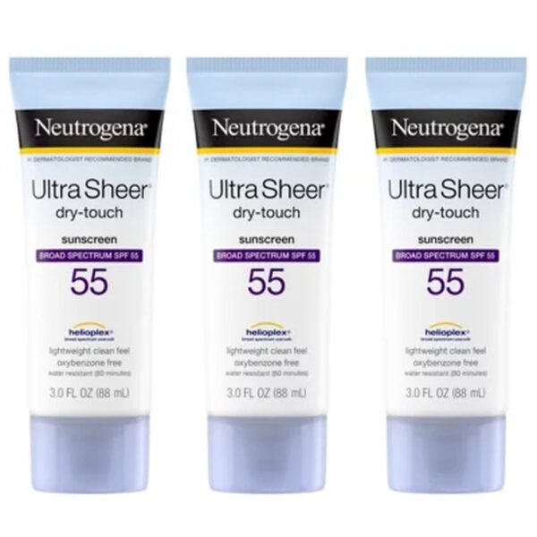 Neutrogena Ultra Sheer Dry-Touch Sunscreen (3 Fl. Oz., 3 Pk.) - Brands For Less USA