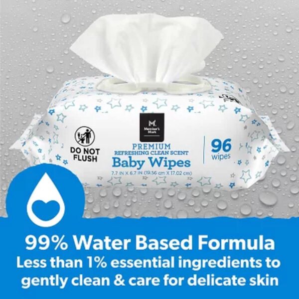 Member'S Mark Premium Refreshing Clean Scented Baby Wipes, 12 Packs (1152 Ct.)