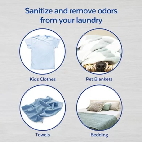 Lysol Laundry Sanitizer Additive, Crisp Linen (150 Fl. Oz.) - Brands For Less USA