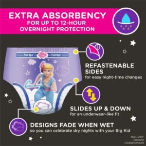 Pull-Ups Night-Time Potty Training Pants for Girls (Sizes: 2T-4T)