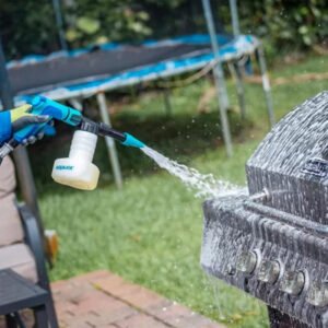 Aqua Joe 2-In-1 Hose-Powered Adjustable Foam Cannon Spray Gun Blaster