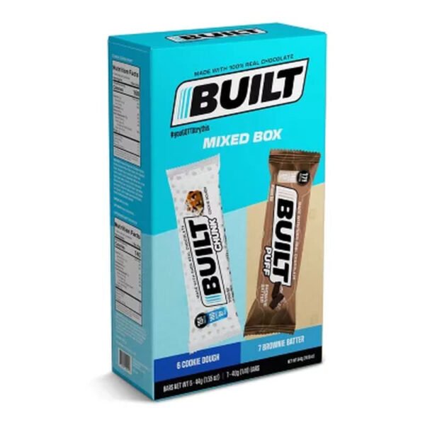 Built Bar Puff & Chunk Protein Bars, Variety Pack (13 Ct.) - Brands For Less USA