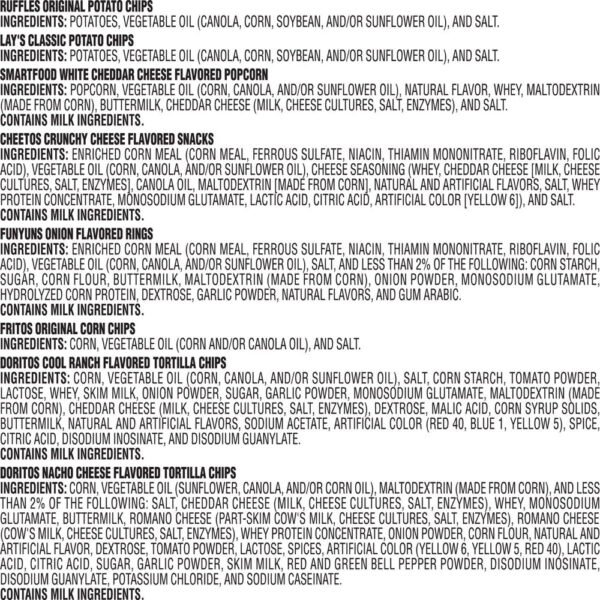 Classic Snack Mix Variety Pack Snack Chips, 42 Count Multipack - Brands For Less USA