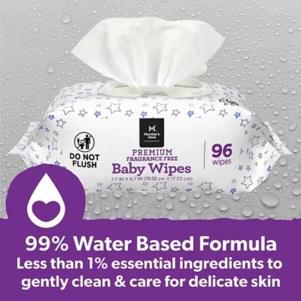 Member'S Mark Premium Fragrance-Free Baby Wipes, 12 Packs (1152 Ct.)