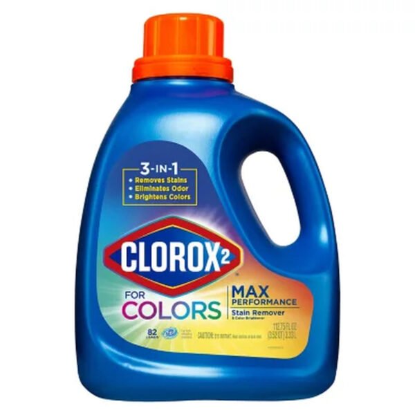Clorox 2 for Colors - Max Performance Stain Remover and Color Brightener (112.75 Fl. Oz.) - Brands For Less USA