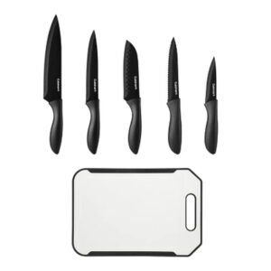 Cuisinart 11-Piece Cutlery Set and Cutting Board (Assorted Colors)