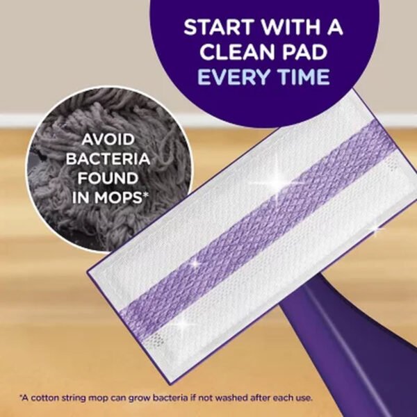 Swiffer Wetjet Refill Pack, Lavender (32 Pads + 2 Bottles) - Brands For Less USA