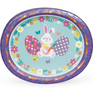 Member'S Mark Easter Oval Paper Plates, 10" X 12" (50 Ct.) - Brands For Less USA