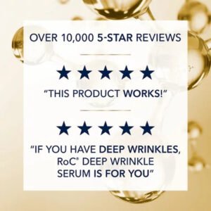 Roc Retinol Correxion Deep Wrinkle Facial Serum with Retinol (1 Fl. Oz., 2 Pk.) - Brands For Less USA