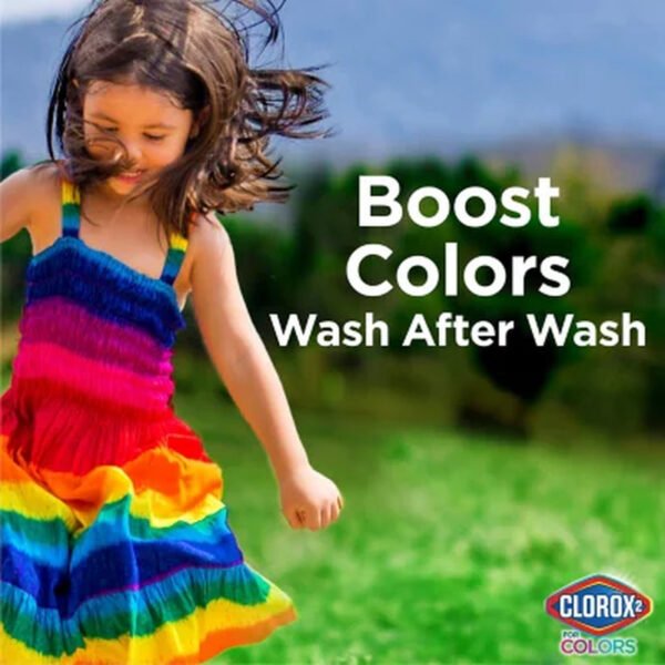 Clorox 2 for Colors - Max Performance Stain Remover and Color Brightener (112.75 Fl. Oz.) - Brands For Less USA